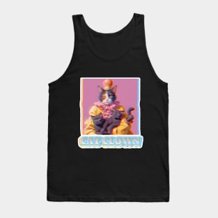 Cat Clown,Cat Joker,Cat Miaw Lover Tank Top